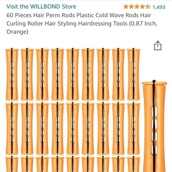 40 brand new perm curlers - Picture 2 of 2